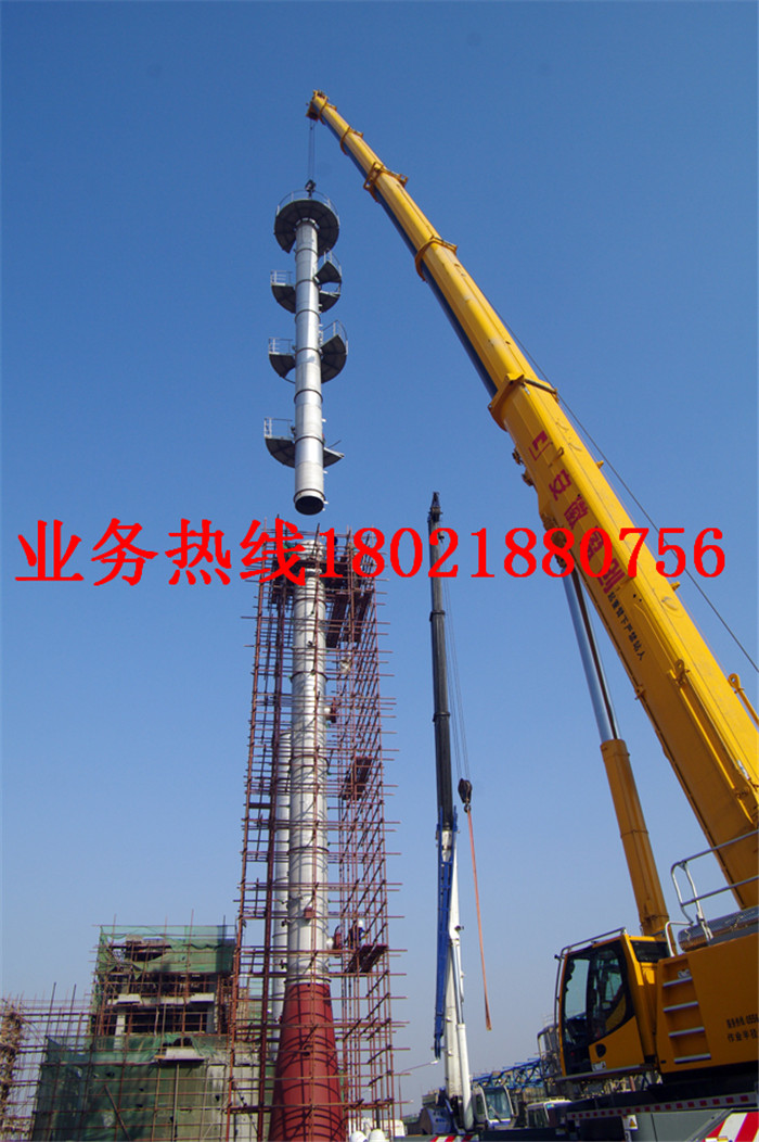 安慶丙烯腈擴建回收塔安裝