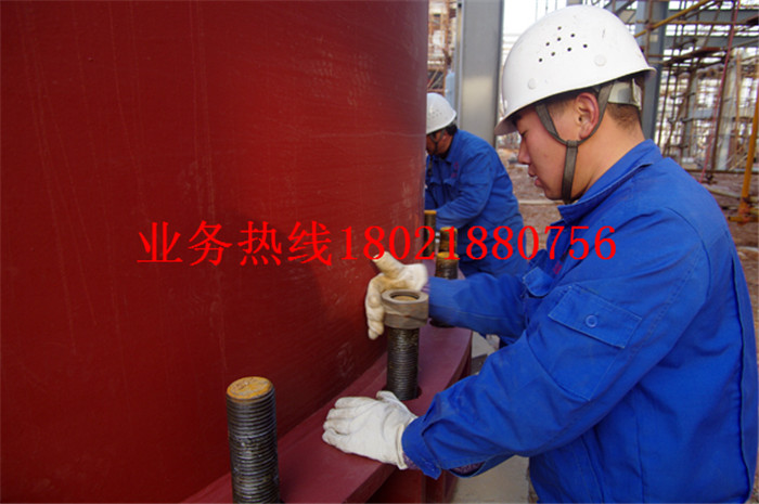 安慶丙烯腈擴建回收塔安裝