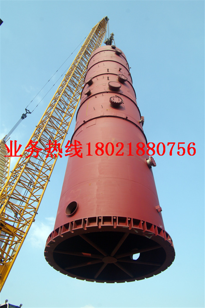 安慶丙烯腈擴建回收塔安裝